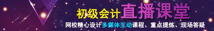 初级会计职称考试网上辅导火热招生中